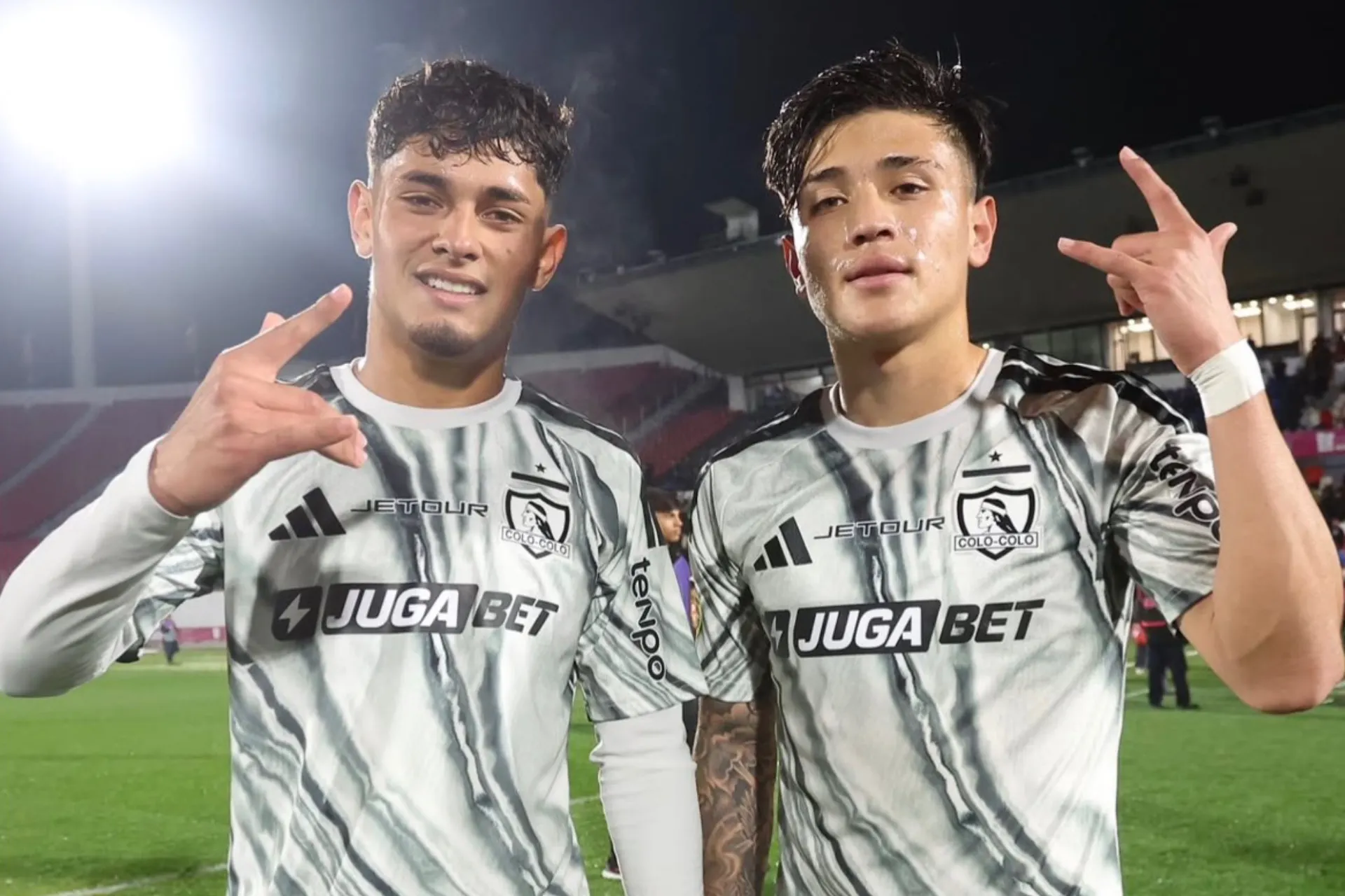 Agustín Silva y Sebastián Vega sumaron sus primeros minutos con Colo-Colo contra Unión Española.